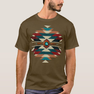 Southwest Native American Sunburst 2  T-Shirt