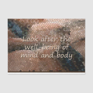 Southwest Native American Well Being Decoupage Tissue Paper