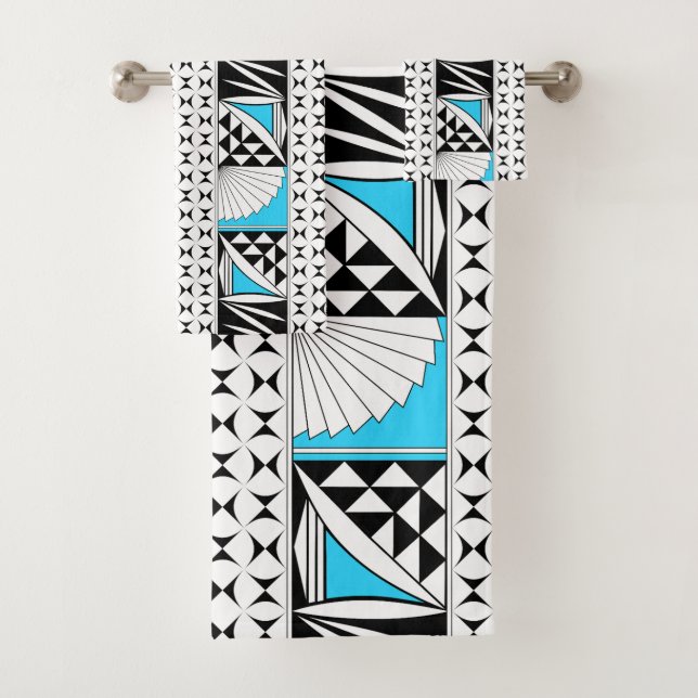 Southwest Native Sunrise Bath Towel Set (Insitu)