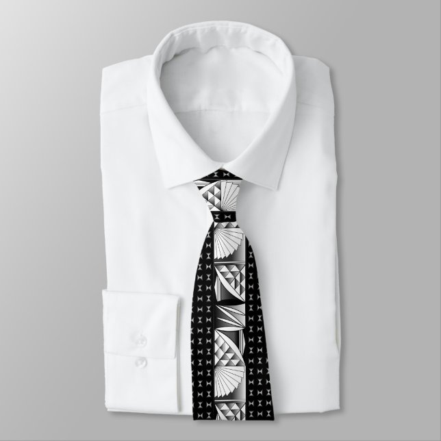 Southwest Native Sunrise in Chrome Tie (Tied)