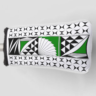 Southwest Native Sunrise in Green Golf Head Cover