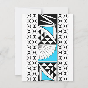 Southwest Native Sunrise in Turquoise Card