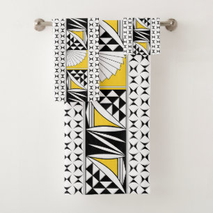 Southwest Native Sunrise in Yellow Bath Towel Set