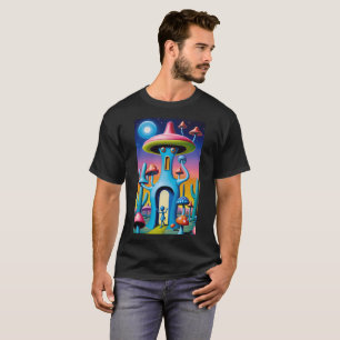 Southwest of Mushroom Town Shroombillies T-Shirt