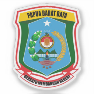Southwest Papua province coat of arms, Indonesia