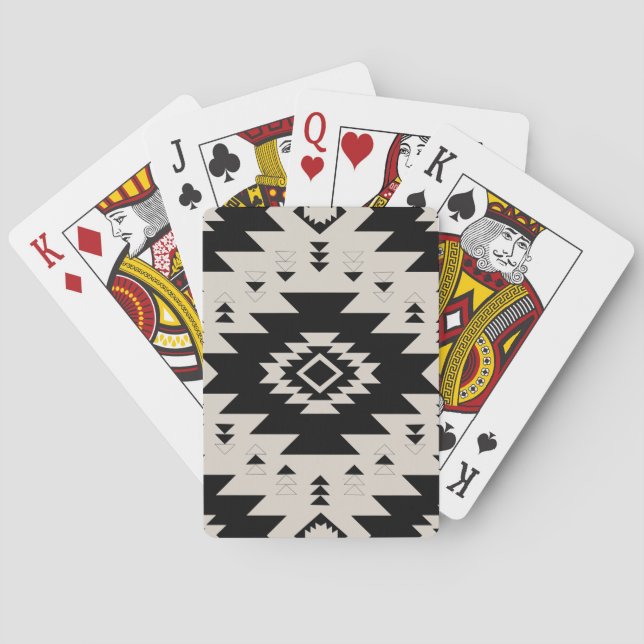 Southwest pattern playing cards (Back)