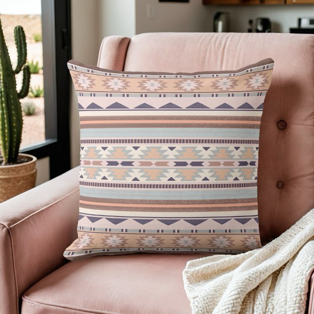 Southwest Peach Tribal Pattern | Cushion (Creator Uploaded)