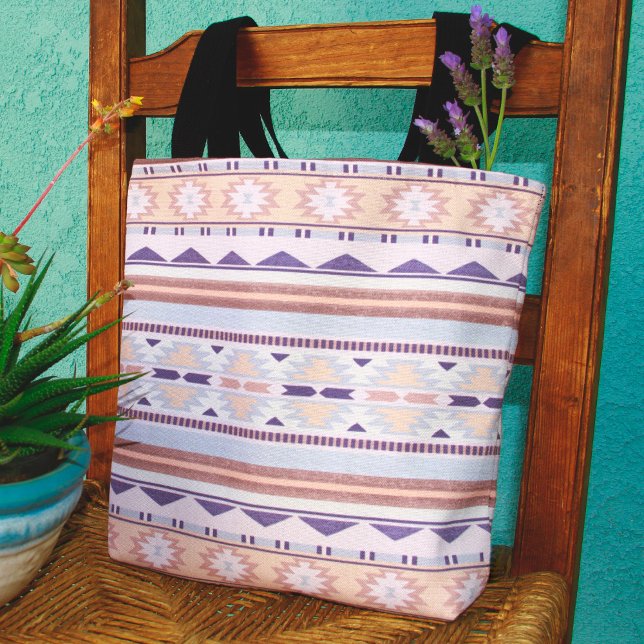 Southwest Peach Tribal Pattern  Tote Bag (Creator Uploaded)