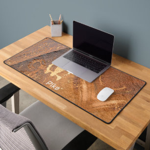 Southwest Petroglyph Art Personalised Desk Mat