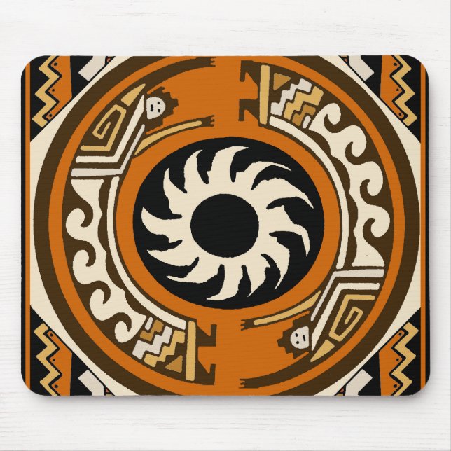 Southwest Rainbow Del Sol Mouse Pad (Front)
