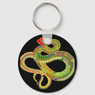 Southwest Rattler Key Ring