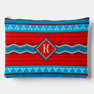 Southwest River Red Turquoise Lg Personalised Accessory Pouch