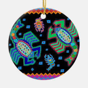 Southwest Scorpions on my Wall Ceramic Ornament