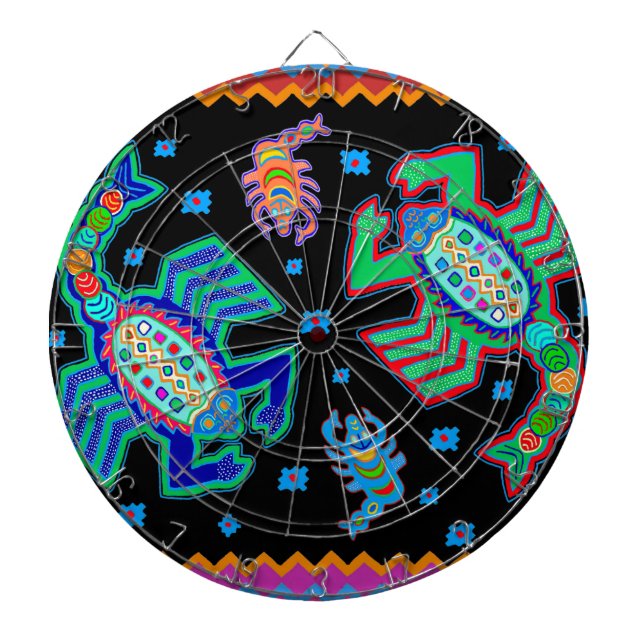 Southwest Scorpions on my Wall Dartboard (Front)