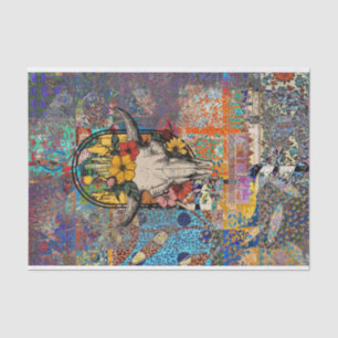 Southwest Skull Tissue Paper