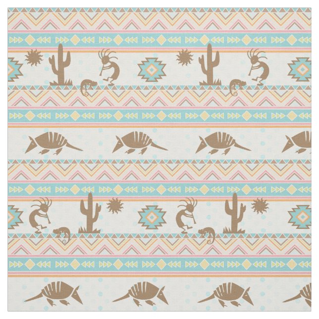 Southwest Soft Pastels Fabric (Swatch)