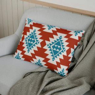 Southwest Spirit - Native Ameican Bold Geometric Decorative Cushion