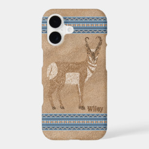 Southwest Standing Pronghorn Antelope Personalised