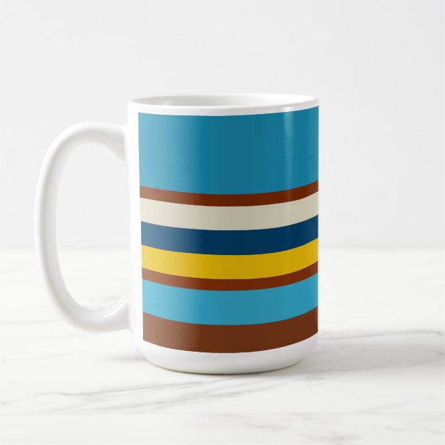 Southwest Stripes 12 Coffee Mug (Left)