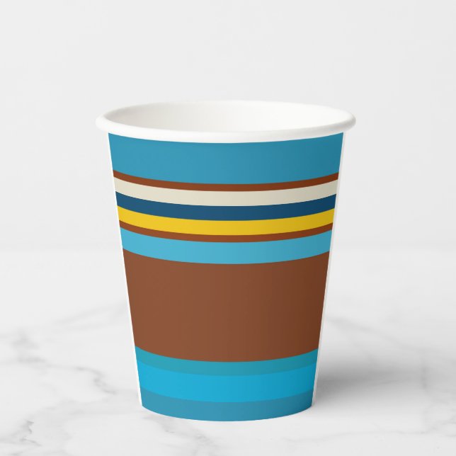 Southwest Stripes 12 Paper Cups (Front)