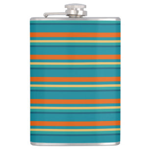 Southwest Stripes 16 Hip Flask