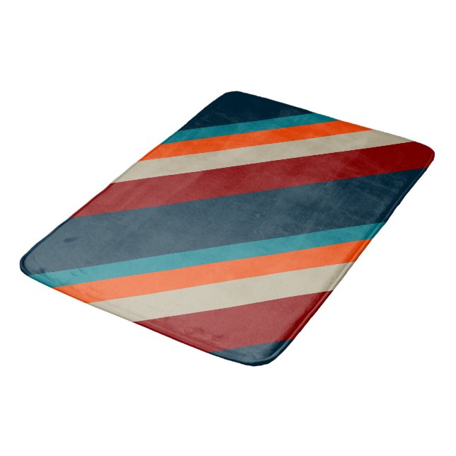 Southwest Stripes 17 Bath Mat (Angled)