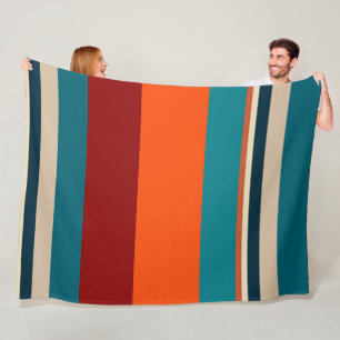 Southwest Stripes 19 Fleece Blanket