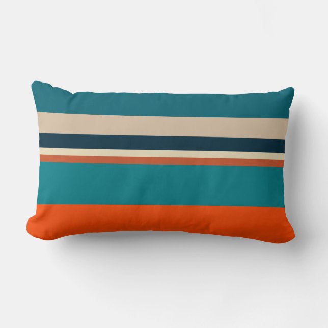 Southwest Stripes 19 Lumbar Cushion (Front)