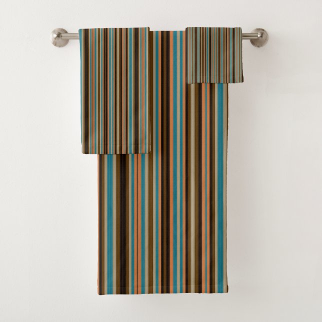 Southwest Stripes 20 Bath Towel Set (Insitu)
