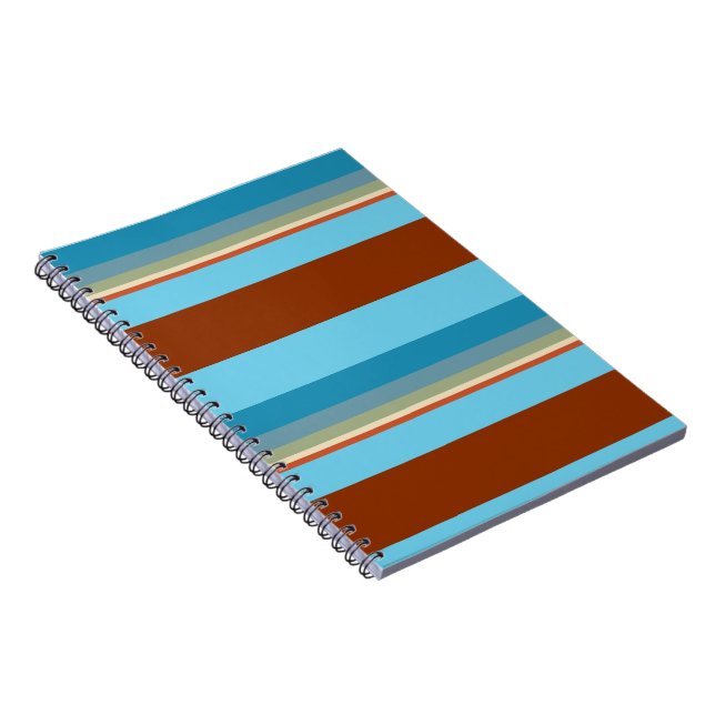 Southwest Stripes 23 Notebook (Right Side)