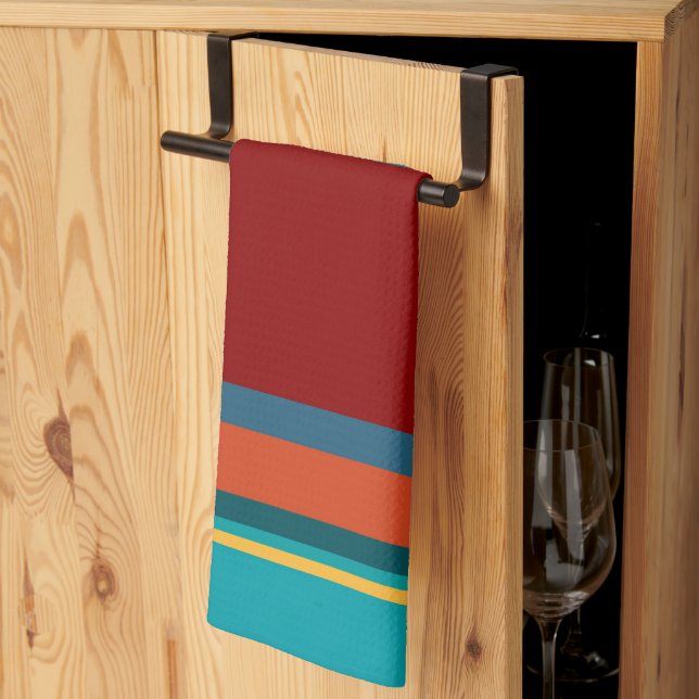 Southwest Stripes 24 Tea Towel (Thirds Fold)