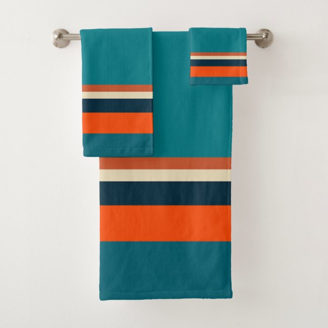 Southwest Stripes 29 Bath Towel Set (Insitu)