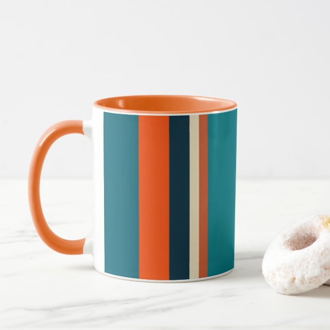 Southwest Stripes 29  Mug (With Donut)