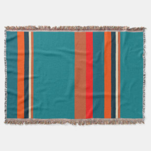 Southwest Stripes 29  Throw Blanket