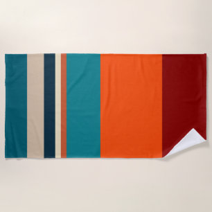 Southwest Stripes Beach Towel