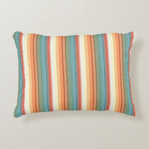 Southwest Stripes Muted Color Decorative Cushion