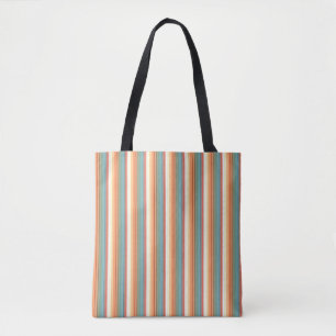 Southwest Stripes Muted Colour Tote Bag