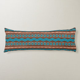 Southwest Style Geometric Cameron Gorge Design Body Cushion