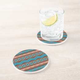 Southwest Style Geometric Cameron Gorge Design Coaster
