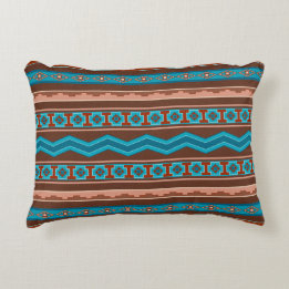 Southwest Style Geometric Cameron Gorge Design Decorative Cushion