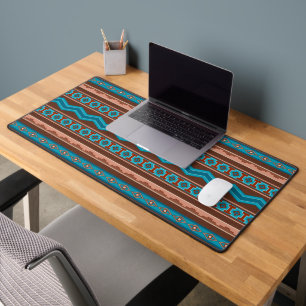 Southwest Style Geometric Cameron Gorge Design Desk Mat
