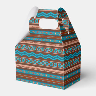 Southwest Style Geometric Cameron Gorge Design Favour Box
