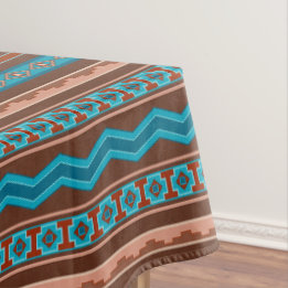 Southwest Style Geometric Cameron Gorge Design Md Tablecloth