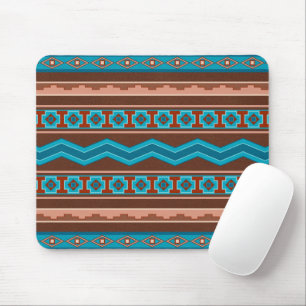 Southwest Style Geometric Cameron Gorge Design Mouse Pad