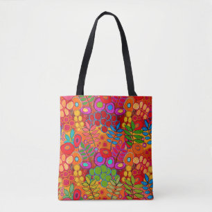 Southwest Summer Flower Garden Tote Bag