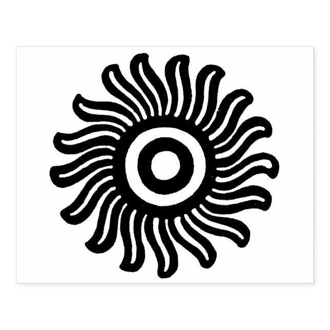 Southwest Sun Ray Design Stamp Tool (Imprint)