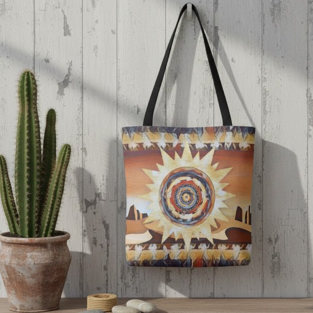 Southwest Sun Tote Bag (Creator Uploaded)
