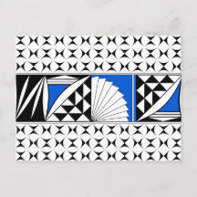 Southwest Sunrise in Blue Holiday Postcard