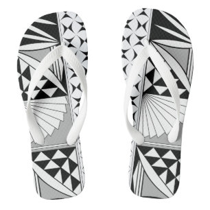 Southwest Sunrise in Grey Thongs