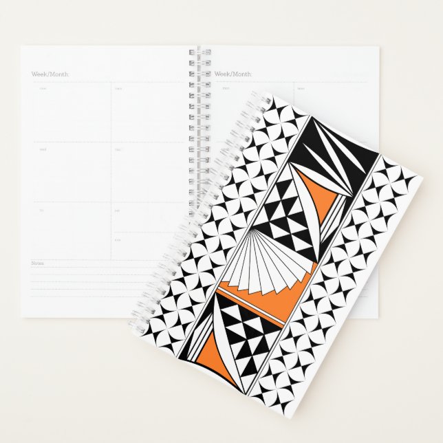 Southwest Sunrise in Orange Planner (Display)